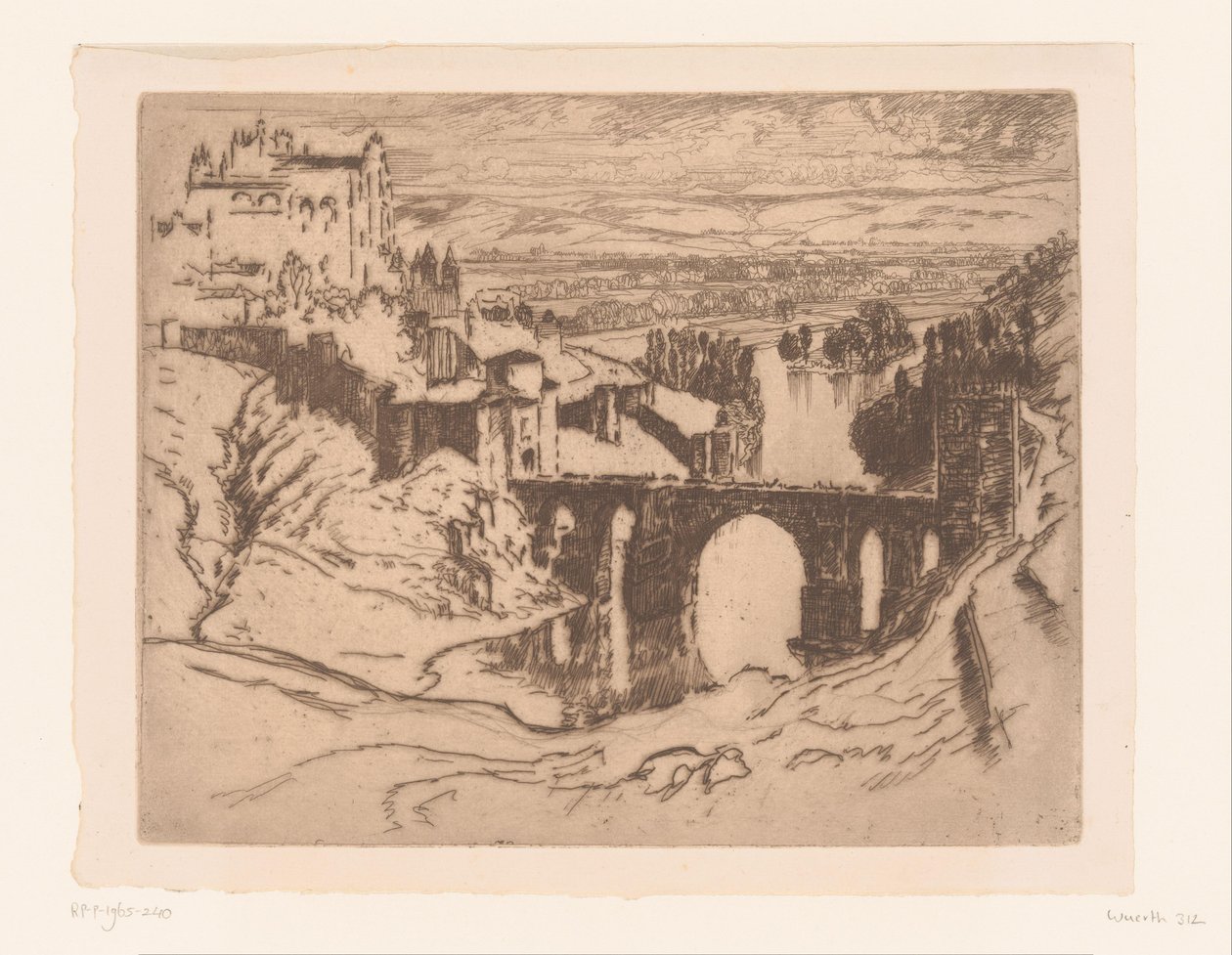 Puente de Alcántara in Toledo St. Martin