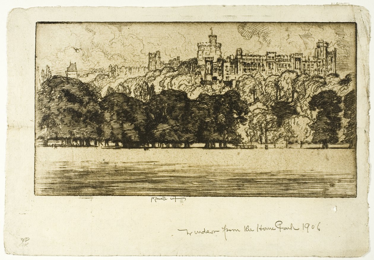 Royal Windsor av Joseph Pennell