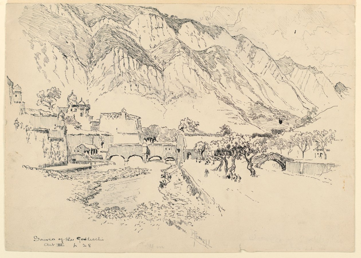 Kilden til Gordicchio av Joseph Pennell