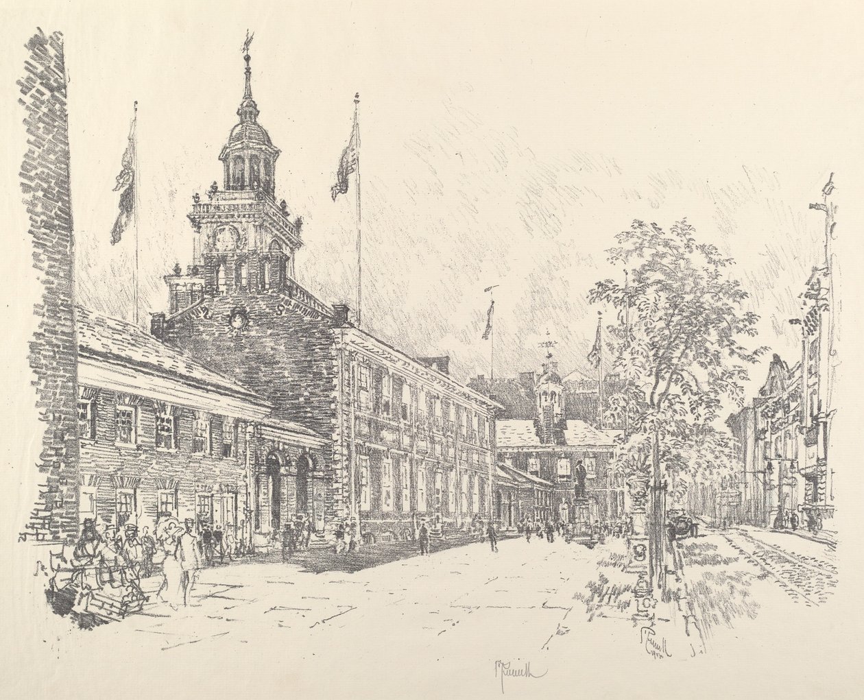 Statens bygninger av Joseph Pennell