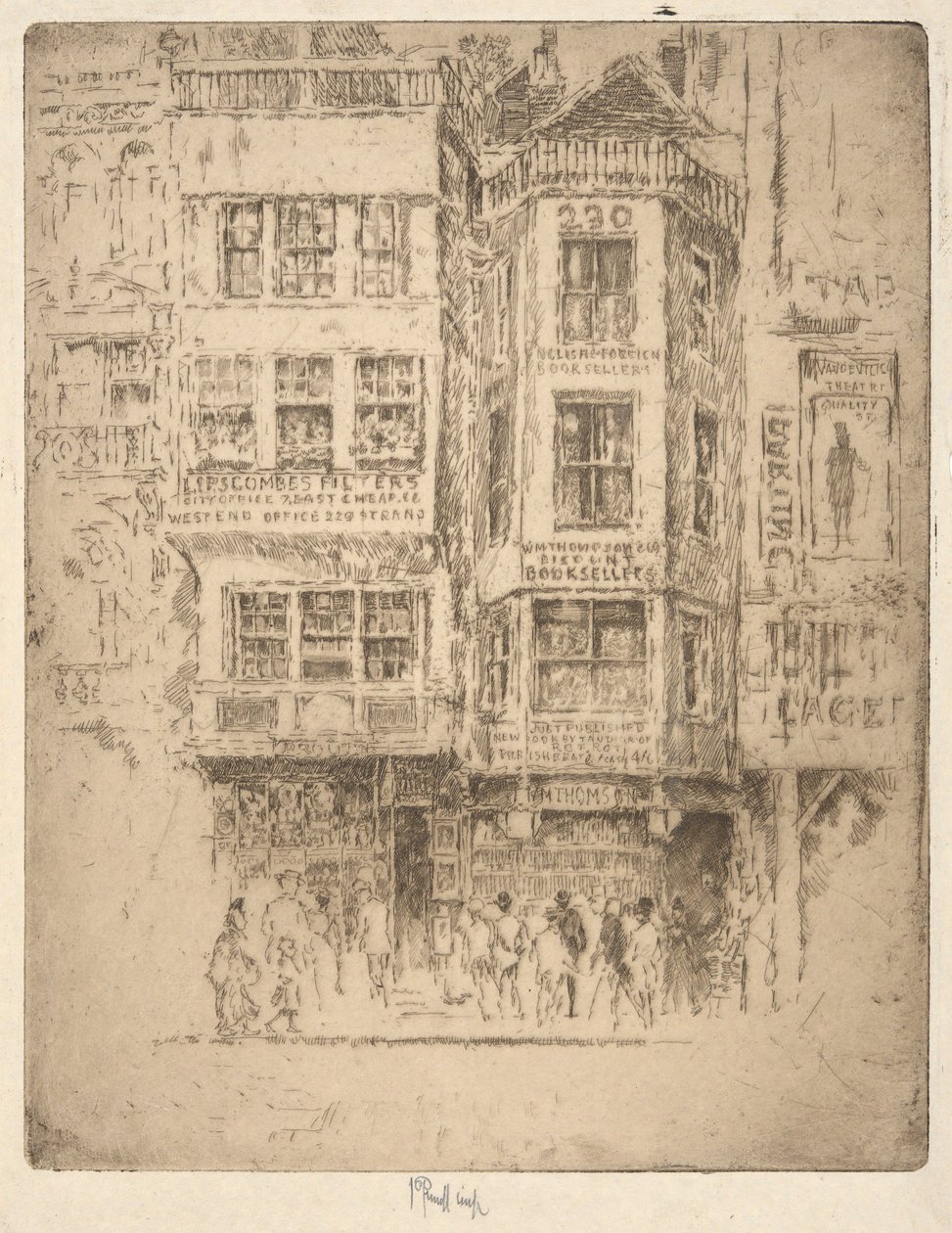 Strand av Joseph Pennell
