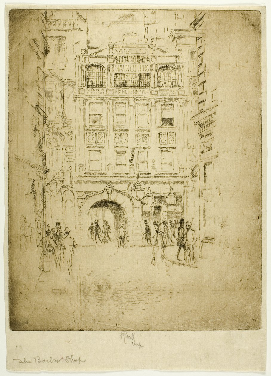 Frisøren av Joseph Pennell