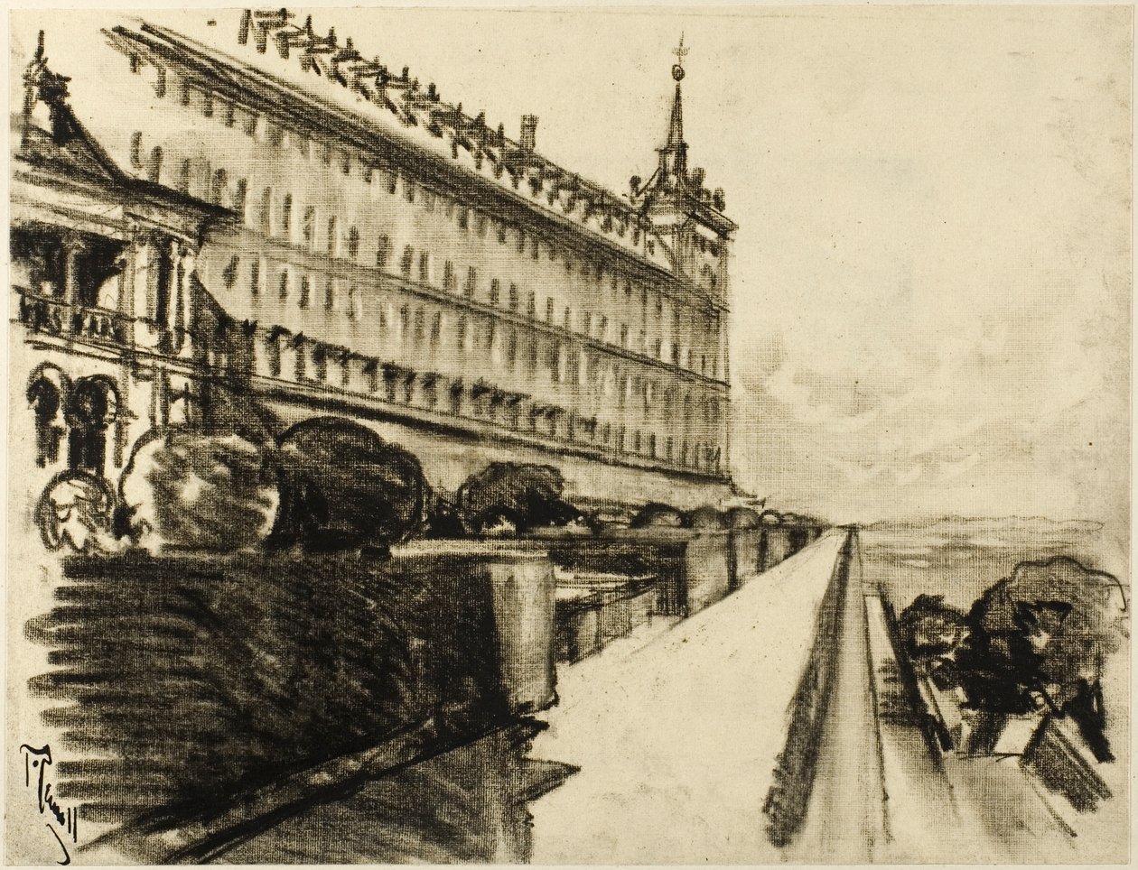 The Endless Escorial av Joseph Pennell