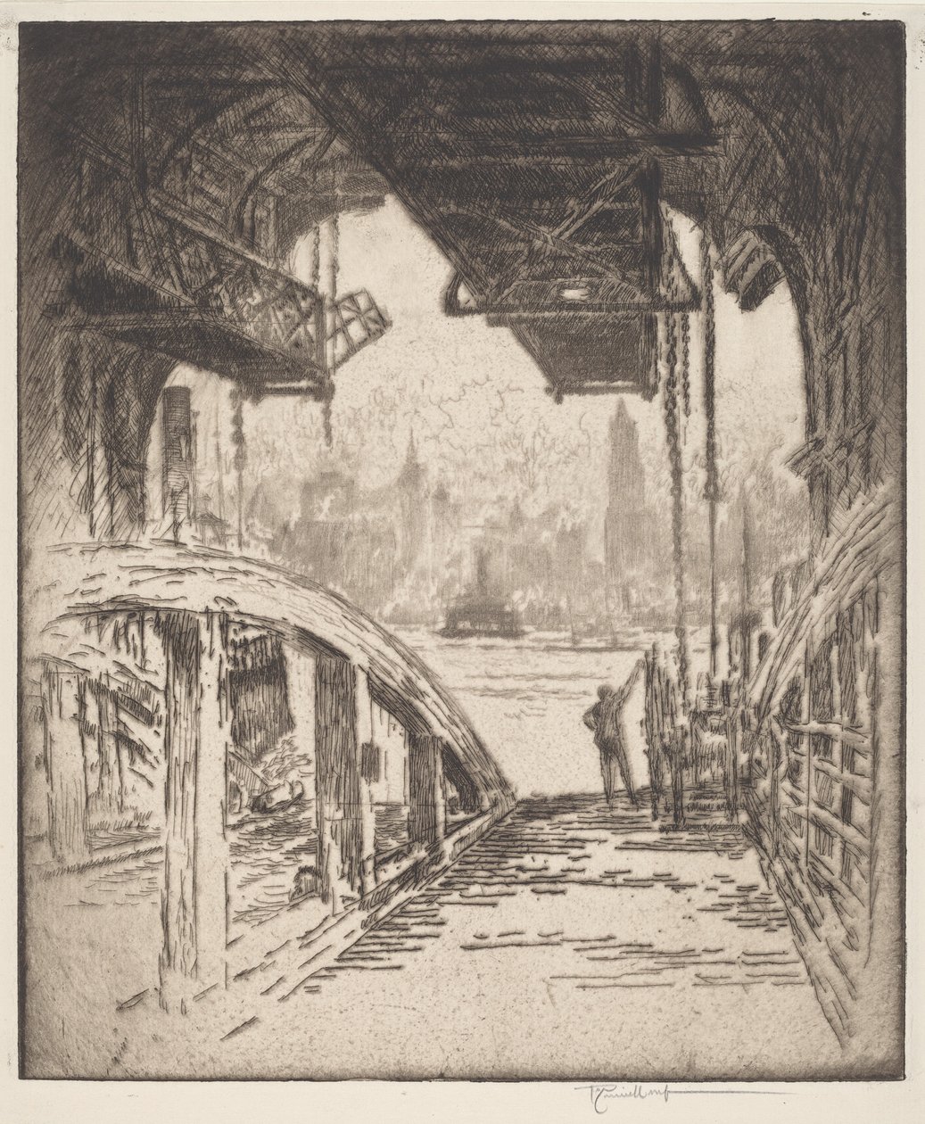 Fergehuset av Joseph Pennell