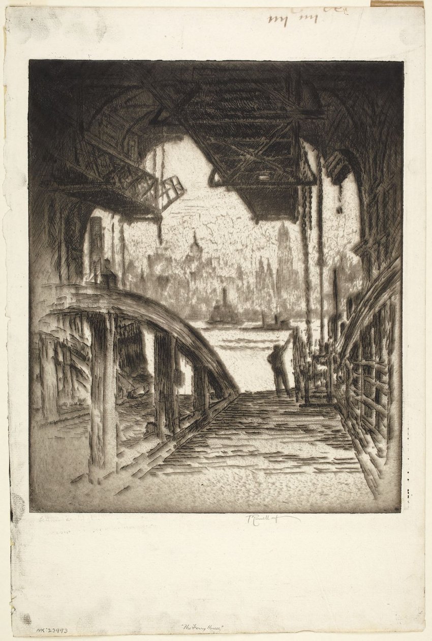 Ferjehuset av Joseph Pennell