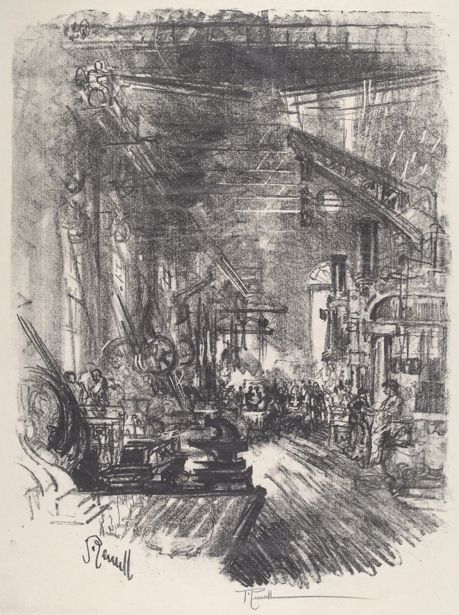 The Forges av Joseph Pennell