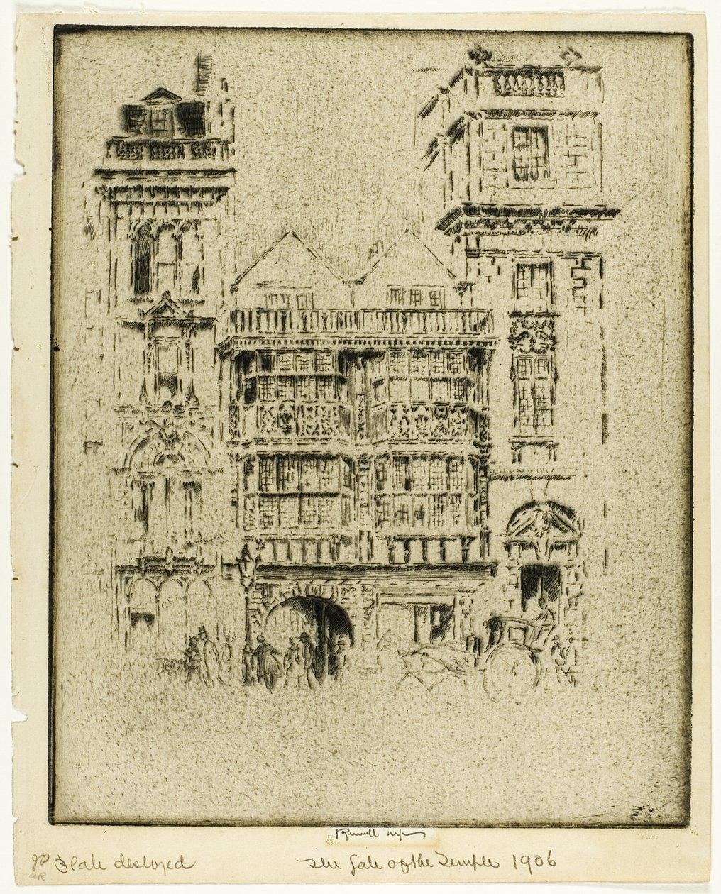 Tempelporten av Joseph Pennell