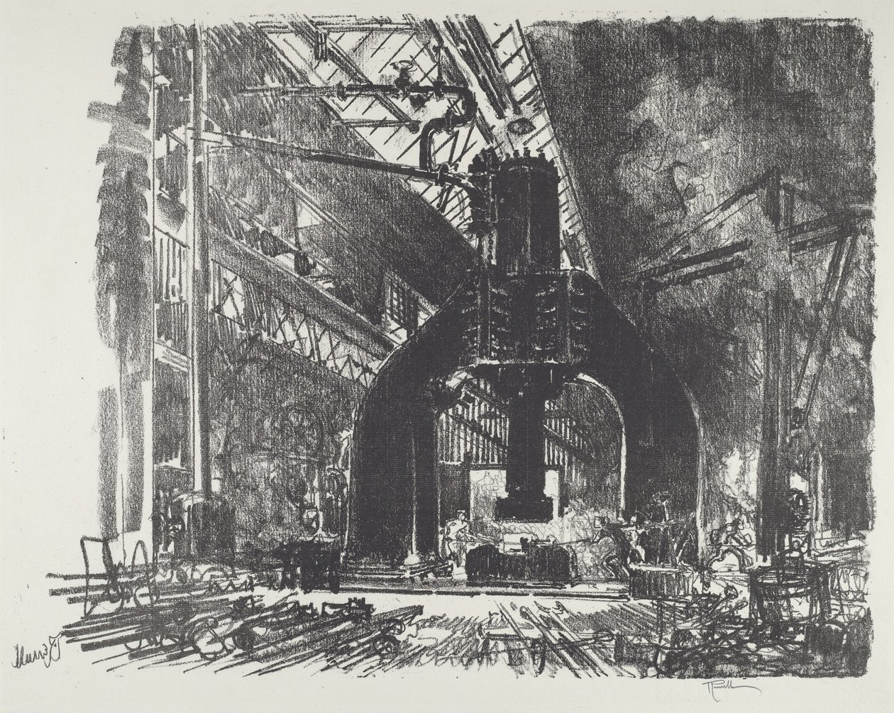 Den store hammeren av Joseph Pennell