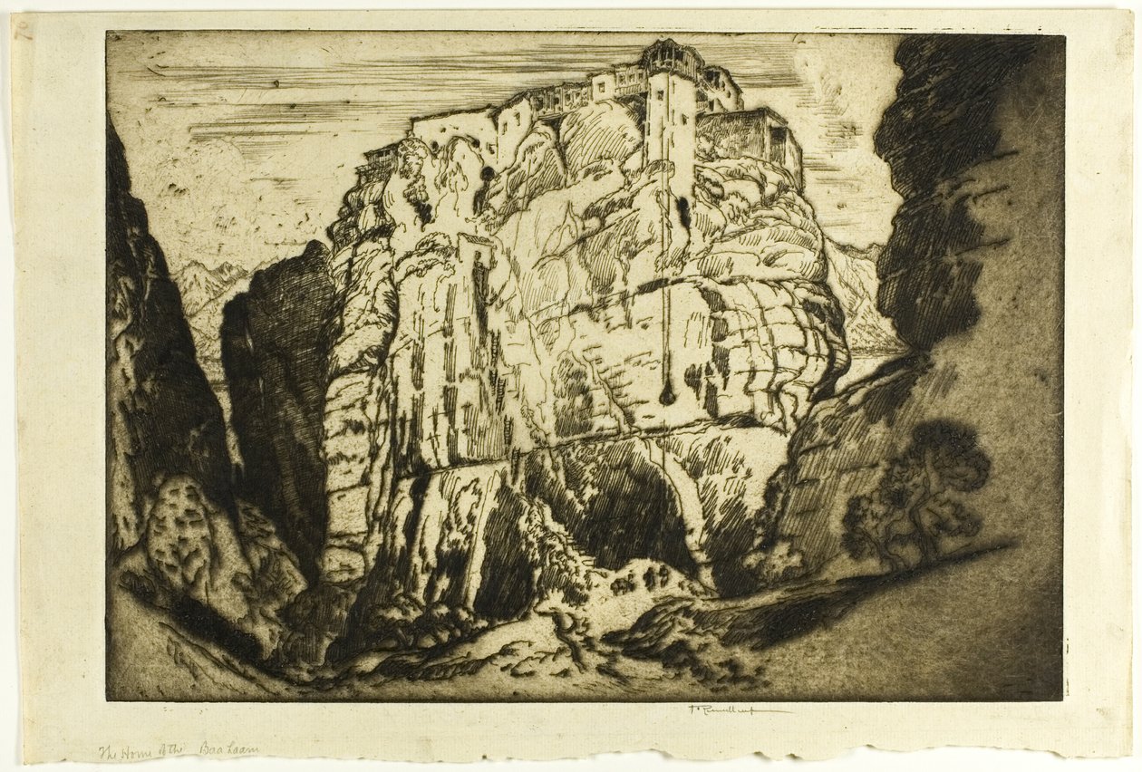 Hjemmet til Baa Laam av Joseph Pennell