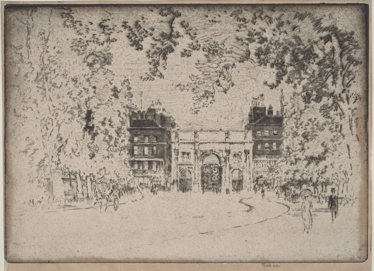Marble Arch av Joseph Pennell