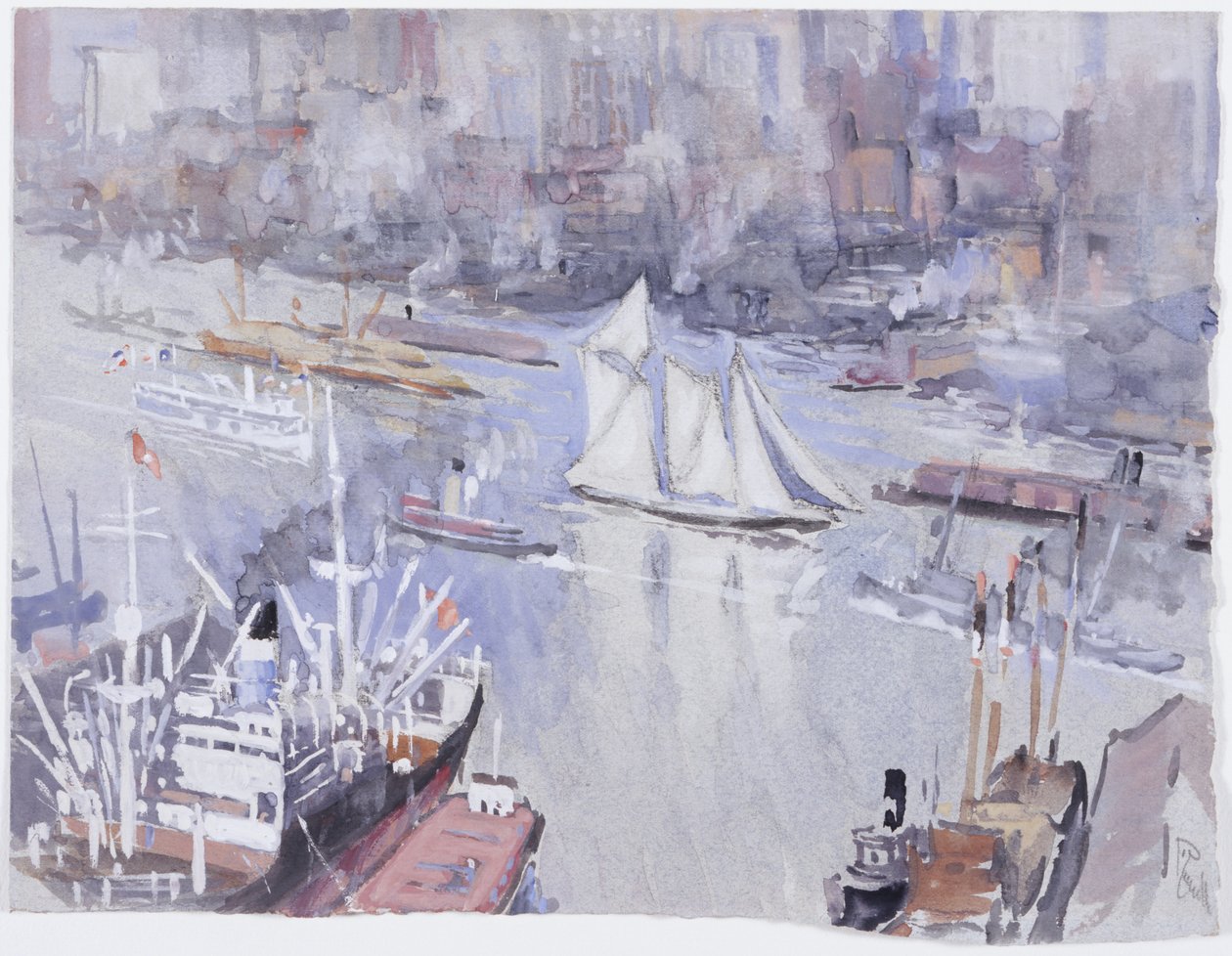 Skonnerten av Joseph Pennell