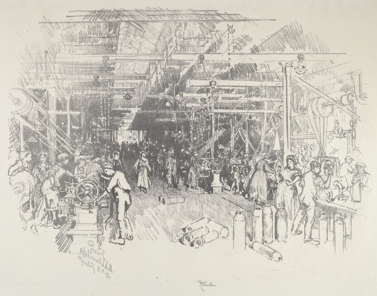 Skallfabrikken av Joseph Pennell