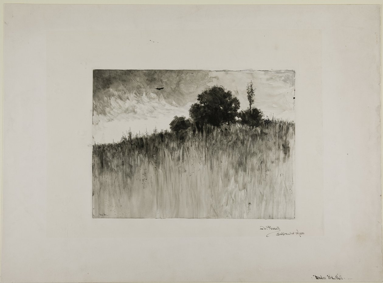 Under bakken av Joseph Pennell