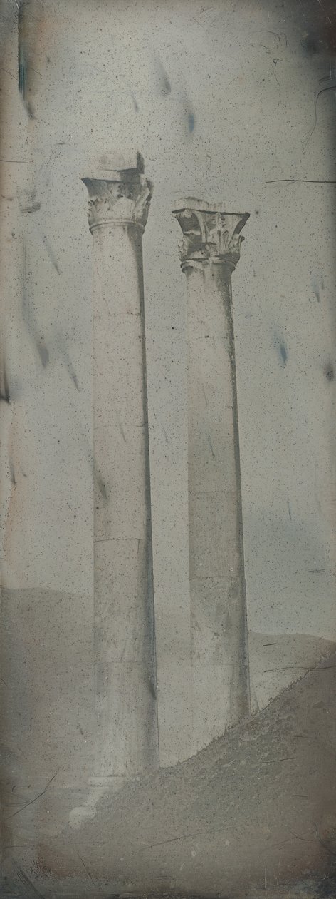 53. Athen. Bacchus tempel, 1842. av Joseph Philibert Girault De Prangey