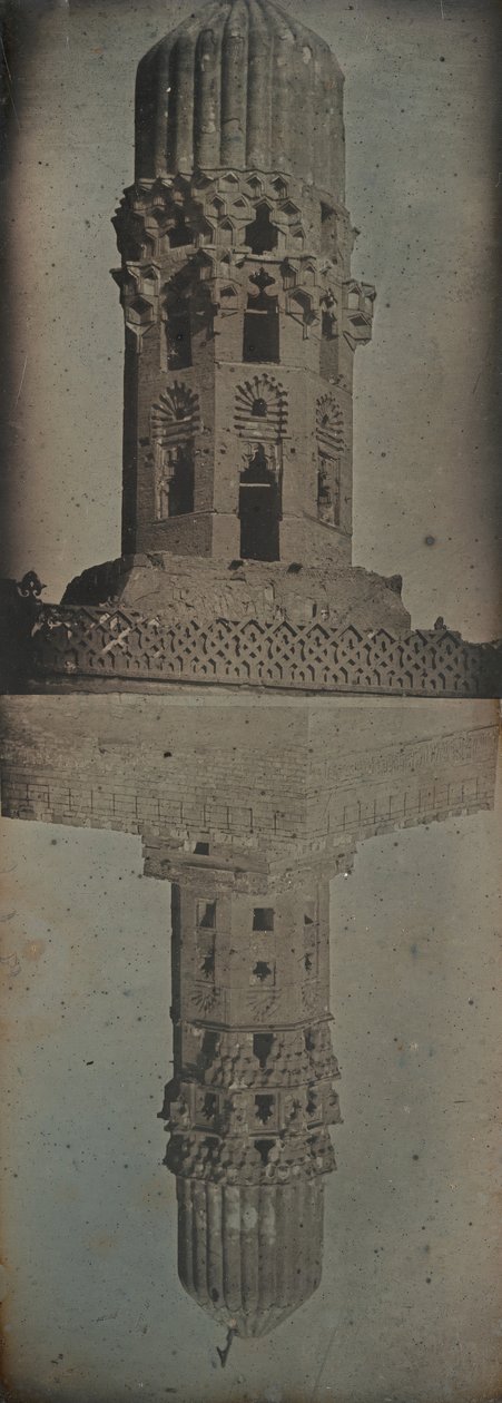 Moskeen til Sultan Al-Hakim, Kairo, 1842-44. av Joseph Philibert Girault De Prangey