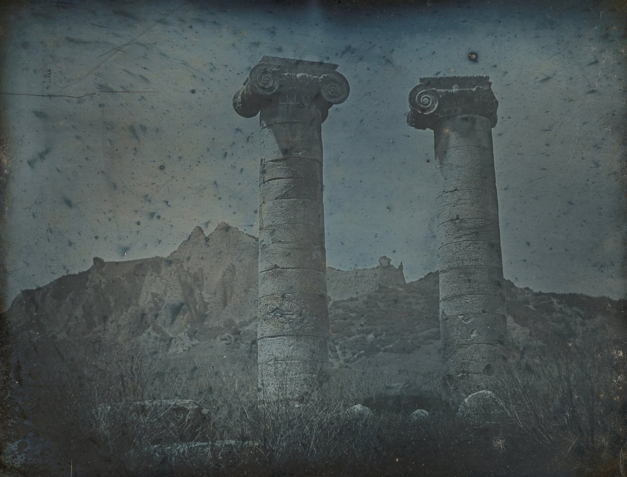 Artemis-tempelet, Sardes, 1843. av Joseph Philibert Girault De Prangey