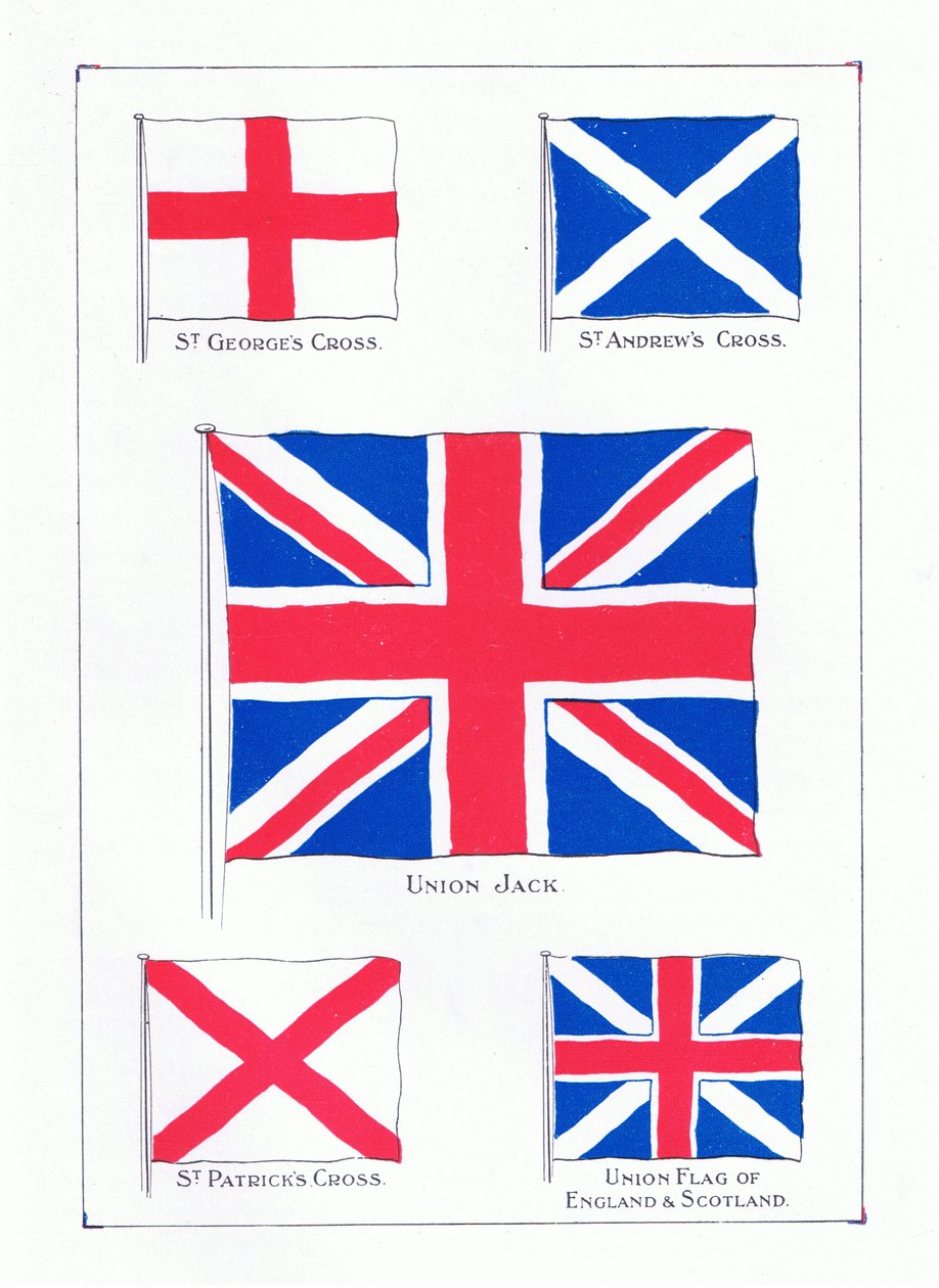 Flaggene til Storbritannia (ca. 1910), 1910 av Joseph Ratcliffe Skelton