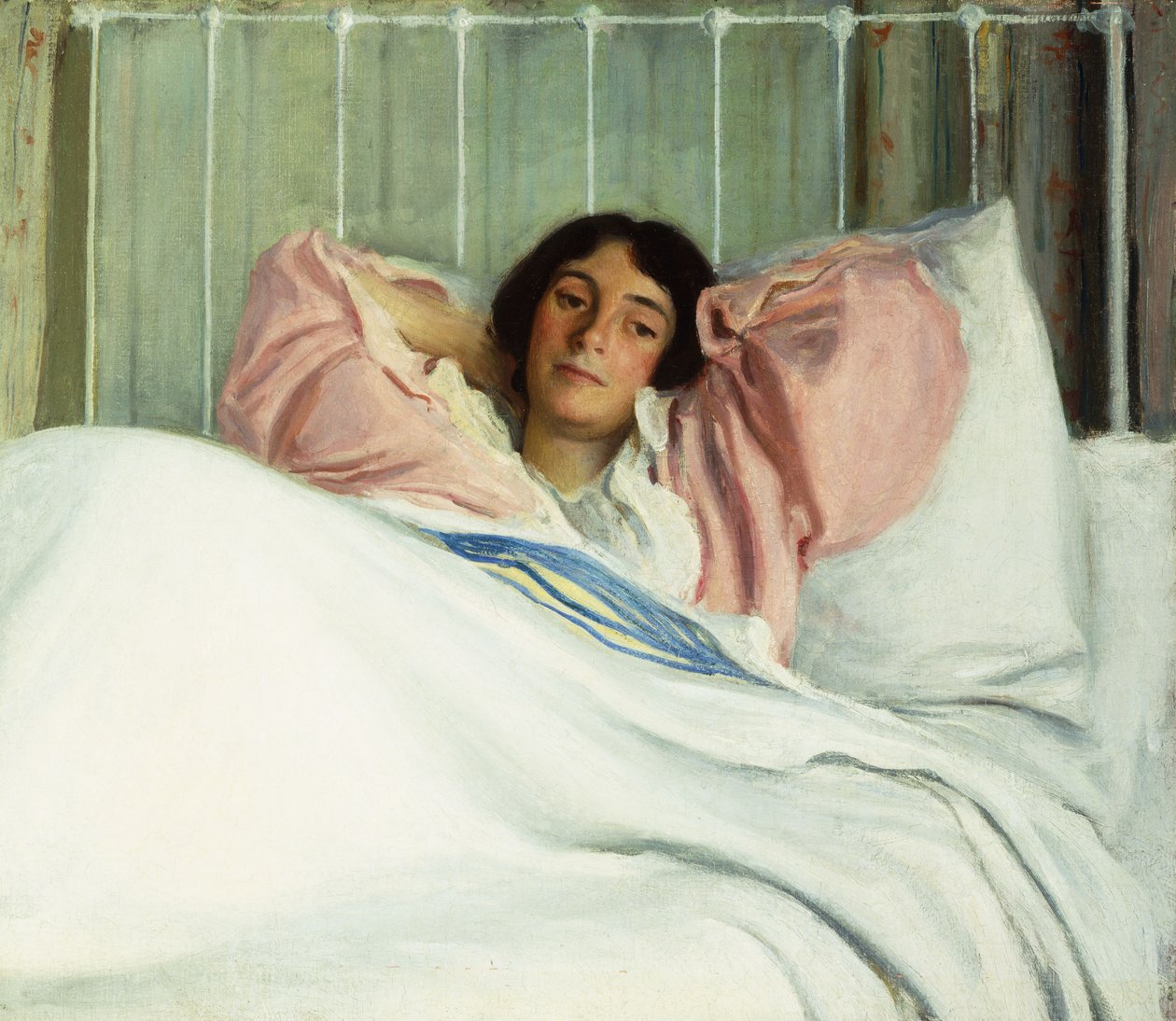 Portrett av kunstnerens kone Edith, av Joseph Rodefer De Camp