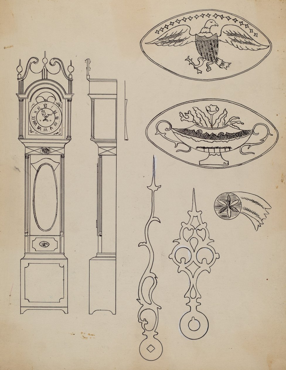 Klokke av Joseph Rothenberg