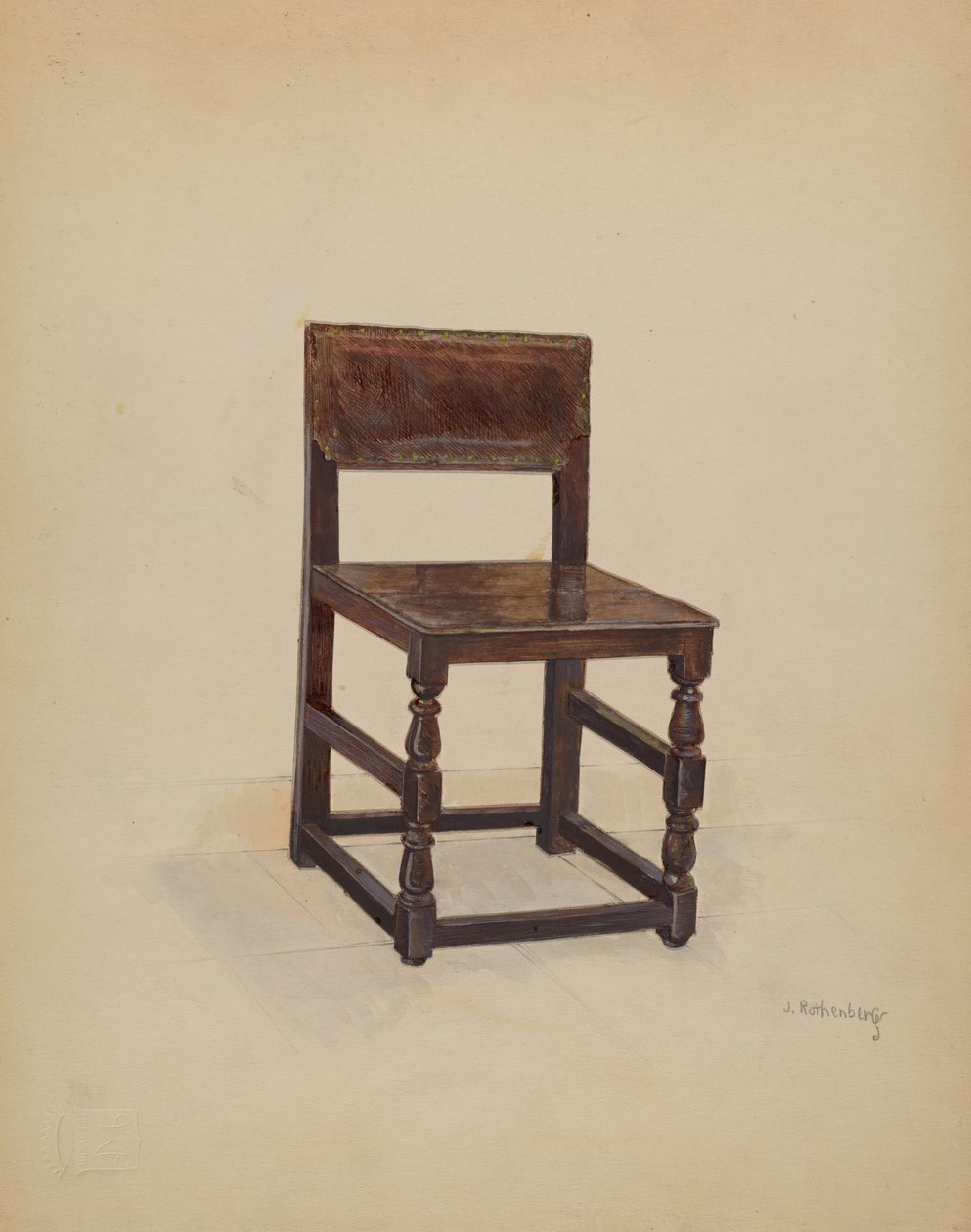 Sidestol, 1936. av Joseph Rothenberg