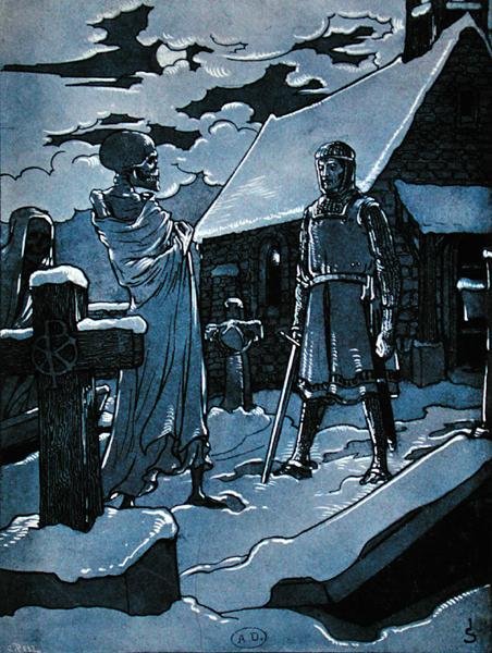 The Aid of the Dead, illustrasjon fra 