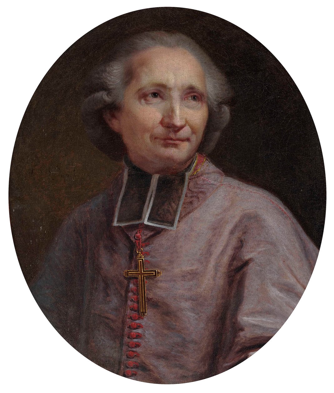 Antoine-Éléonor-Léon Leclerc de Juigné 1728-1811, andre halvdel av 1700-tallet. av Joseph Siffred Duplessis