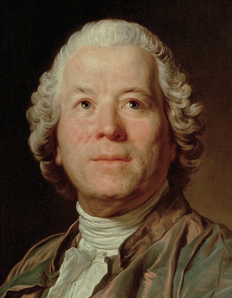 Christoph Willibald von Gluck ved Spinet av Joseph Siffred Duplessis