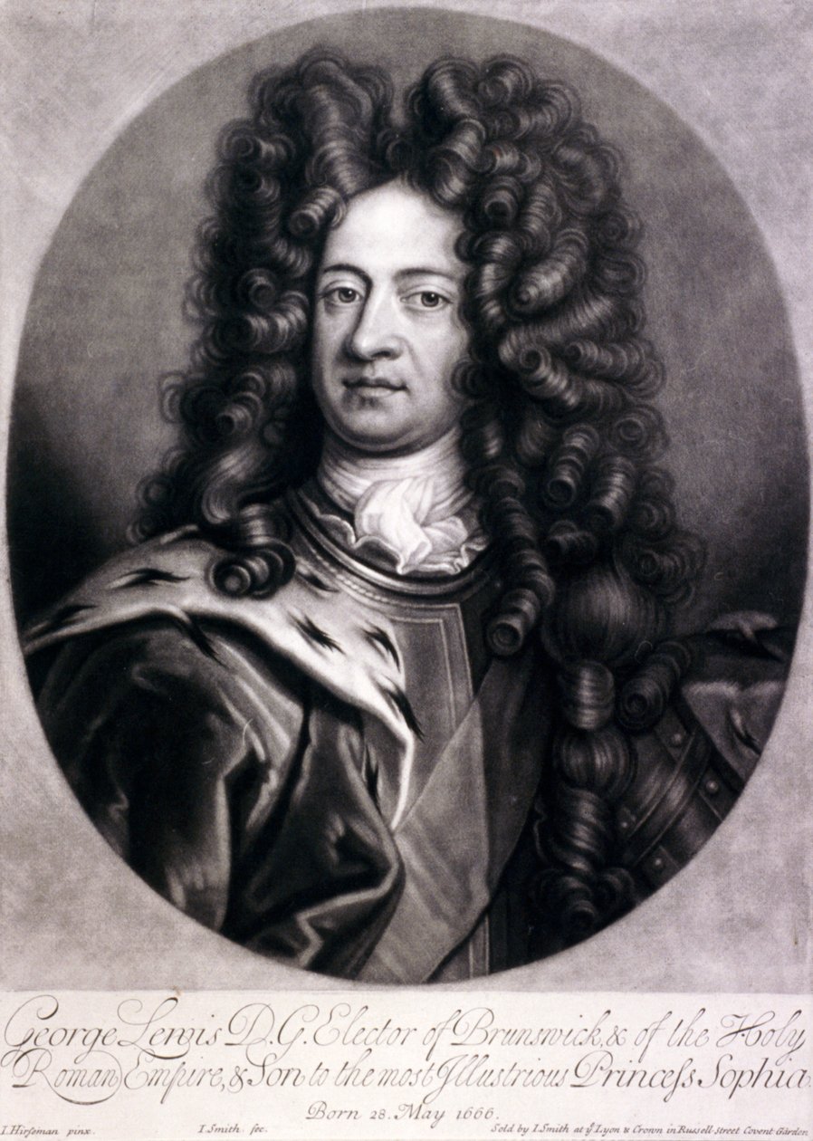 George I, konge av Storbritannia, ca 1700 av Joseph Smith