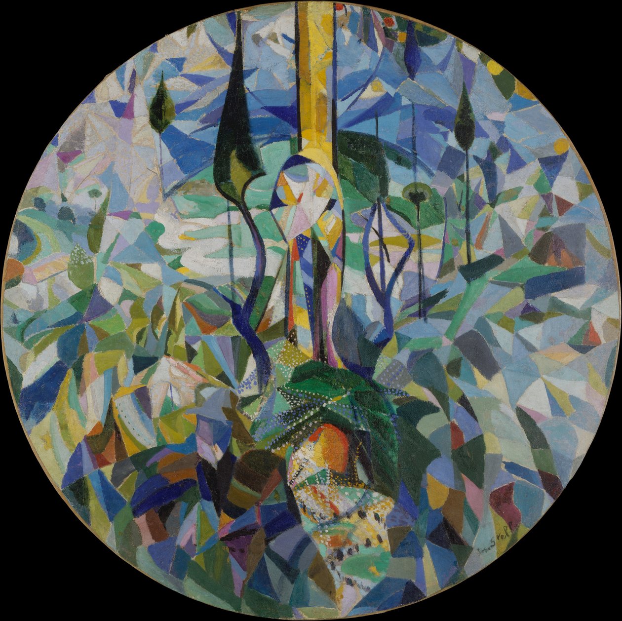 Coney Island av Joseph Stella