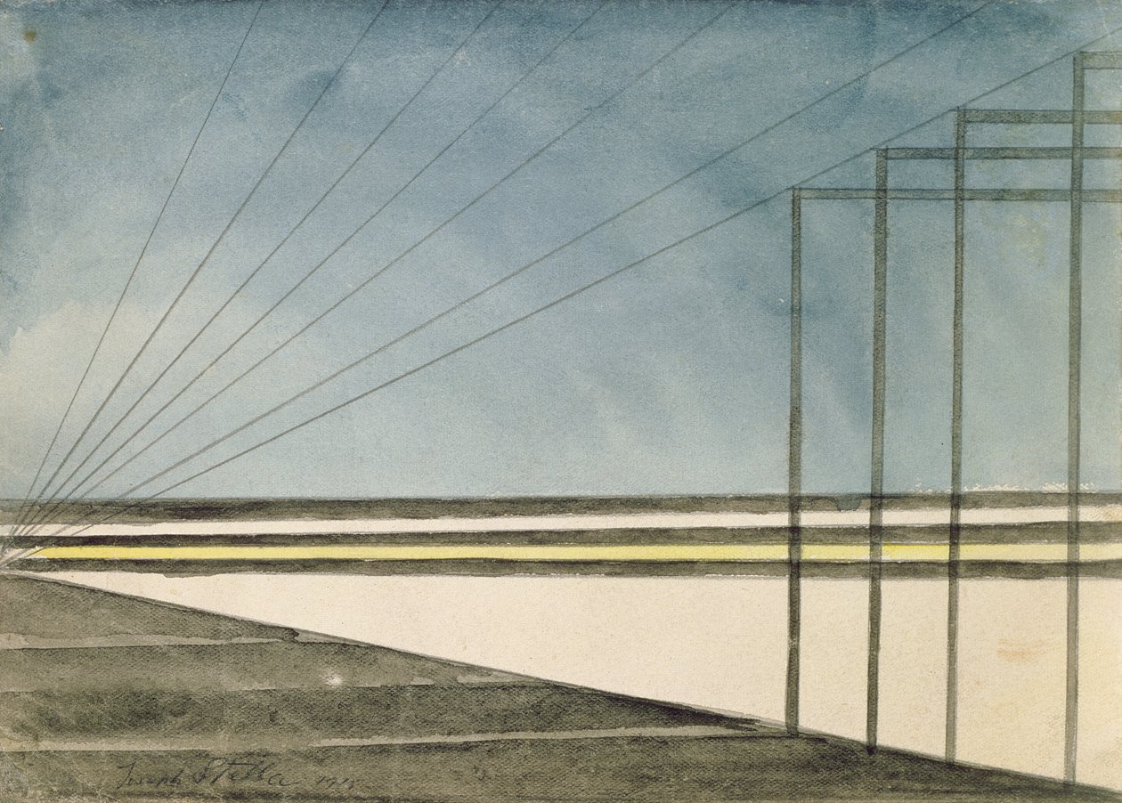 Telegrafpoler av Joseph Stella