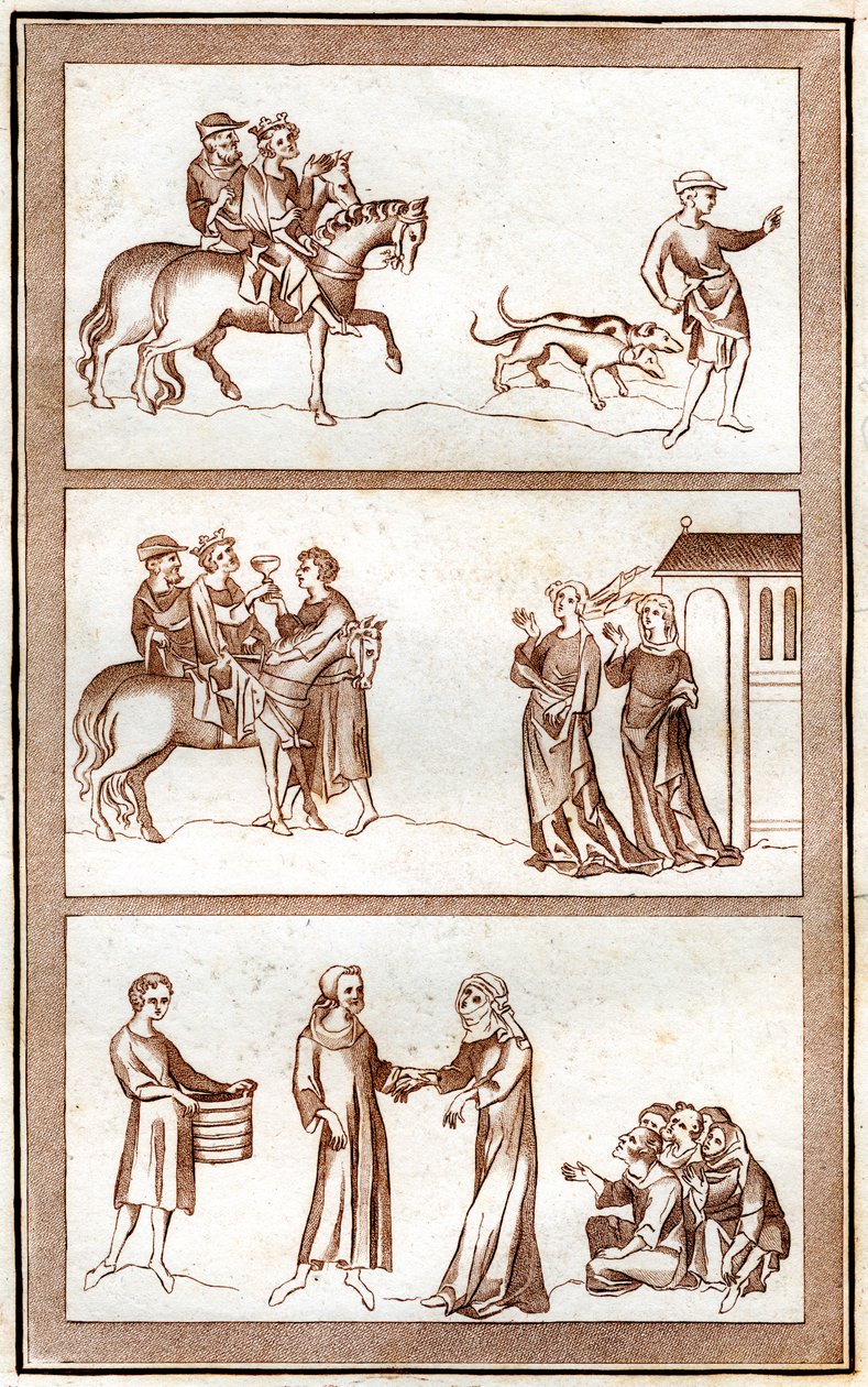 The Life of Thomas Becket, 1801. av Joseph Strutt