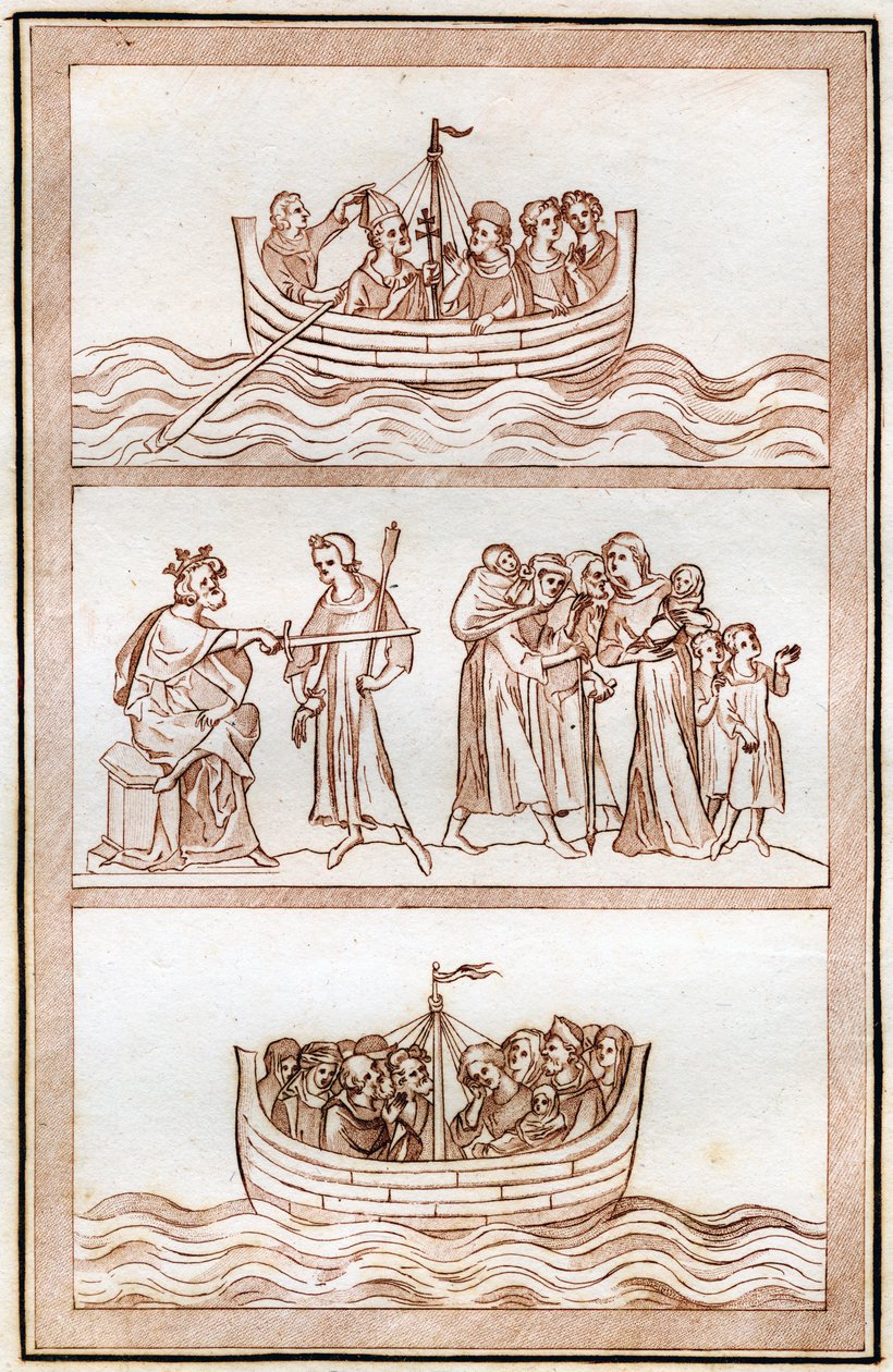 The Life of Thomas Becket, 1801. av Joseph Strutt