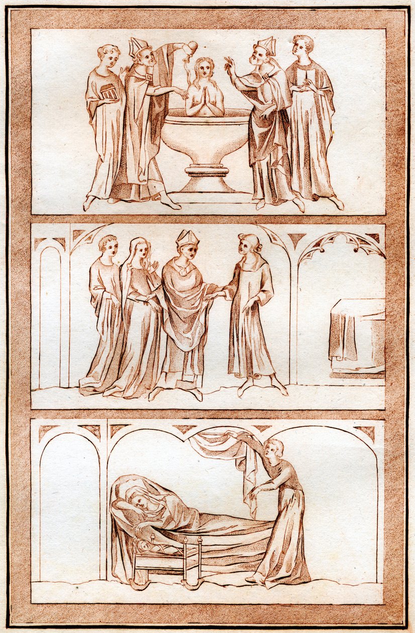 The Life of Thomas Becket, 1801. av Joseph Strutt