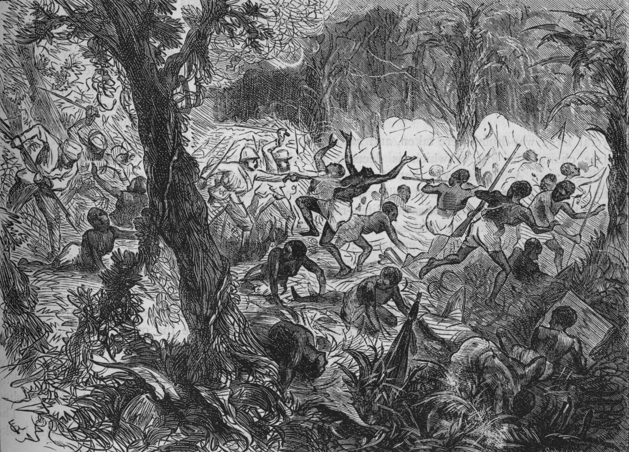 Kamp ved Abracrampa, 1880 av Joseph Swain