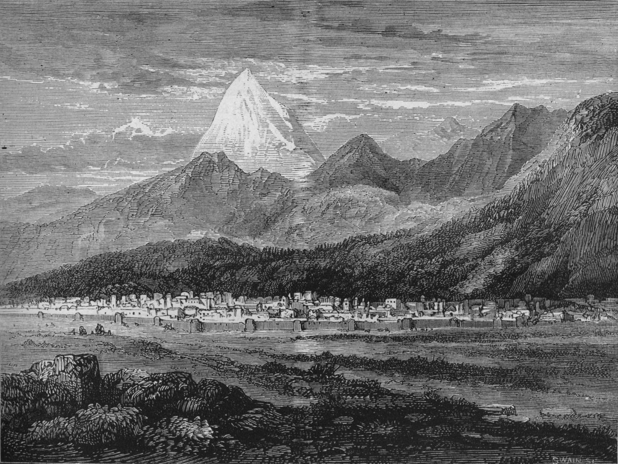 Teheran, ca 1880 av Joseph Swain