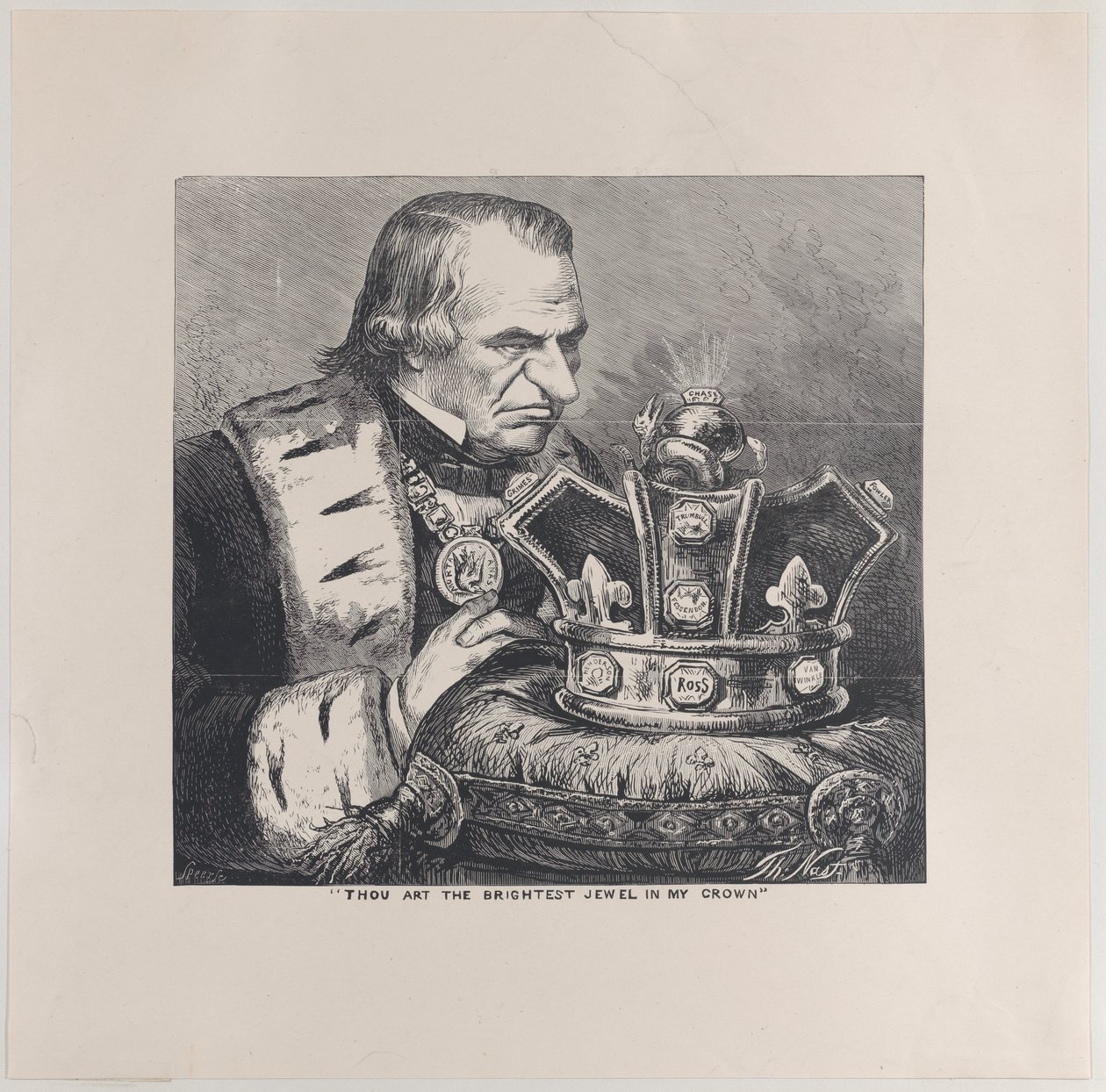 Du er den lyseste juvelen i min krone, gjengitt 1880-95., gjengitt 1880-95. av Joseph T. Speer