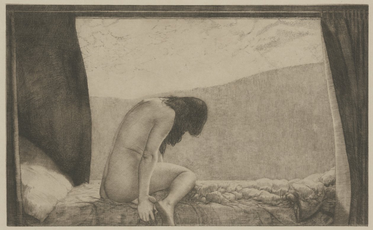 Forsaken, ca. 1913 (gravering) av Joseph Uhl