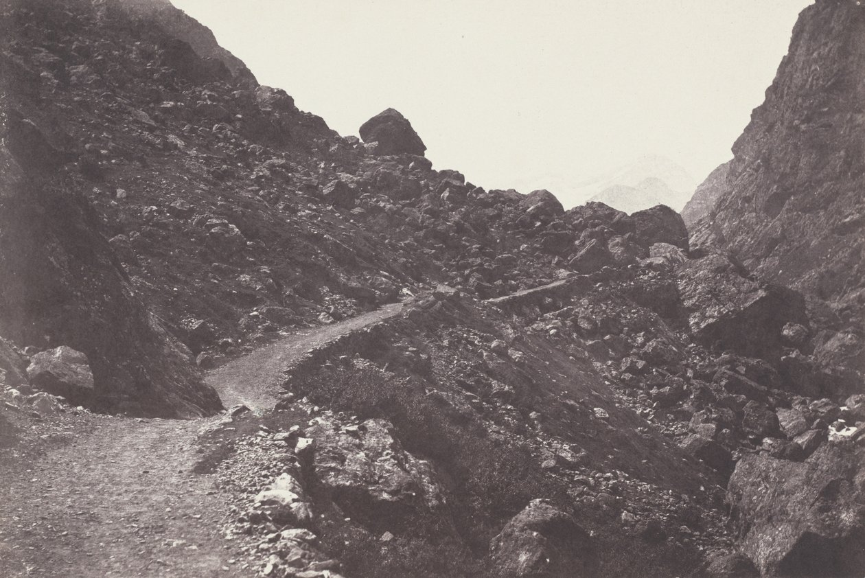 St. Frelser. Veien til kaos som fører til Gavarnie (Saint-Sauveur. Veien til kaos som fører til Gavarnie) av Joseph Vigier