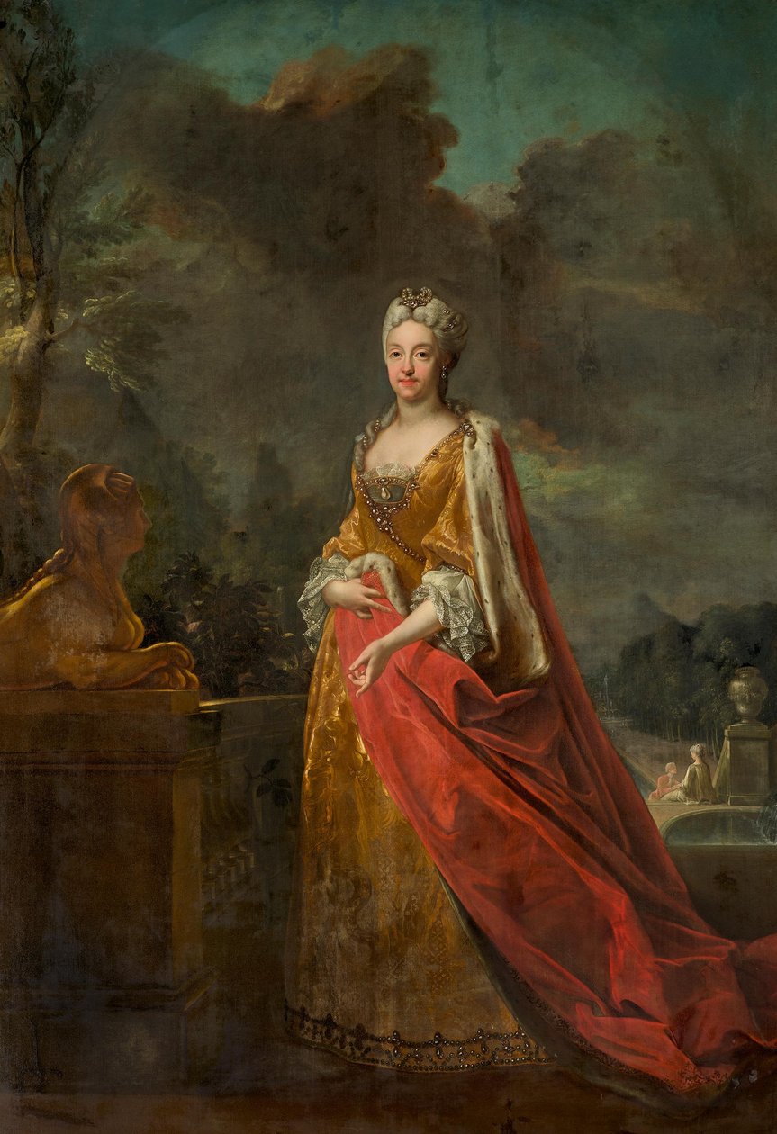 Maria Amalia av Bayern (1701-1756) av Joseph Vivien