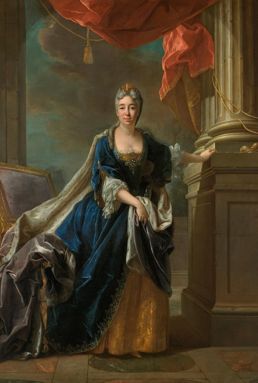 Maria Anna Carolina av Bayern (1693-1751) av Joseph Vivien