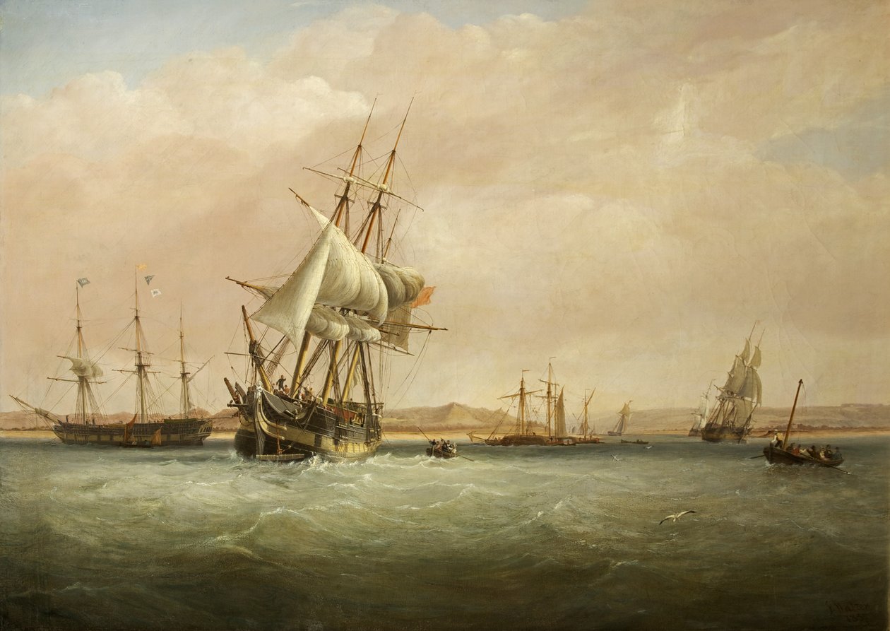 King Road og the Mouth of the Avon av Joseph Walter