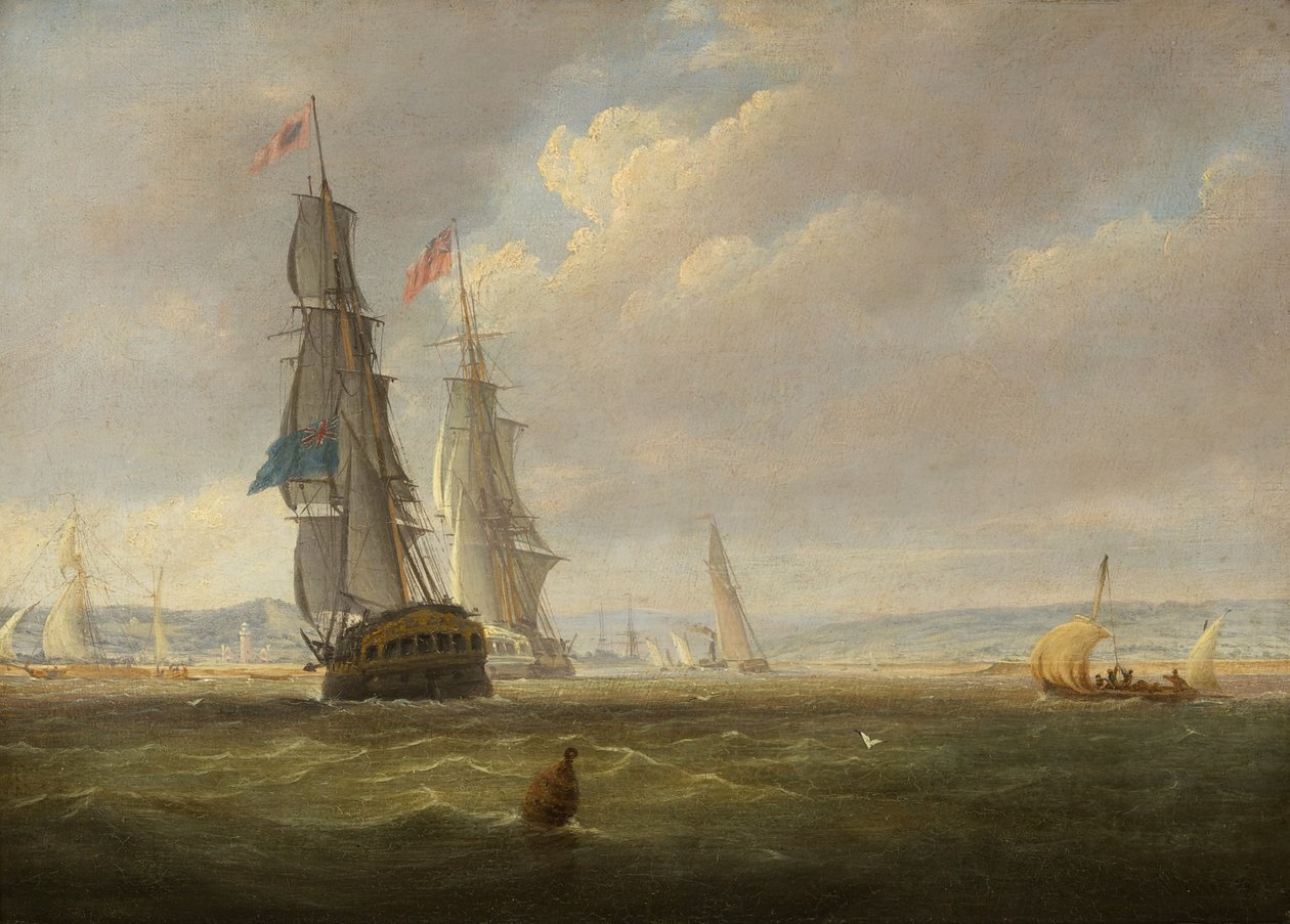 Skip som går inn i Avon av Joseph Walter
