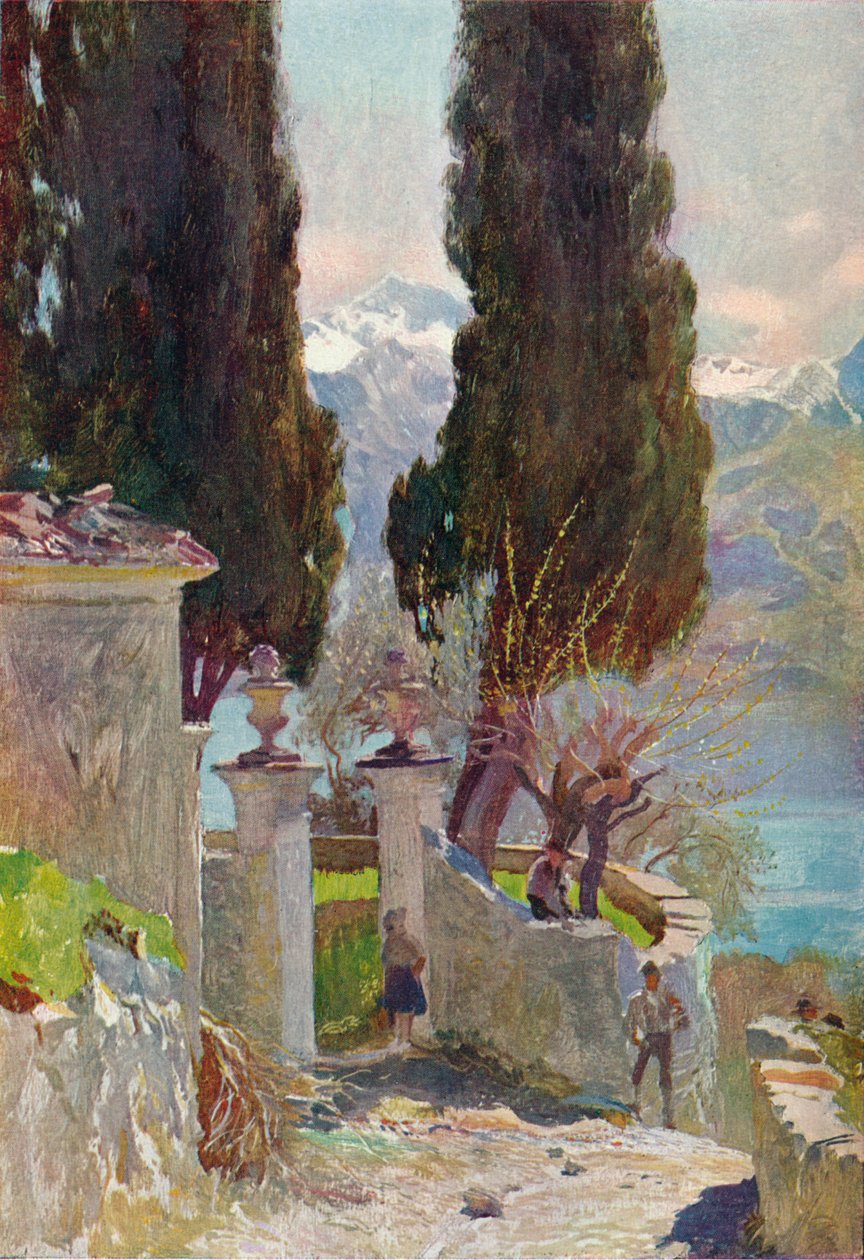 The Monastery Gateway, c1800-tallet av Joseph Walter West