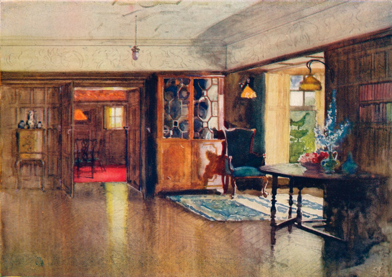 The Orchard, Harrow: The Dining Room, c1880-1903, 1903 av Joseph Walter West