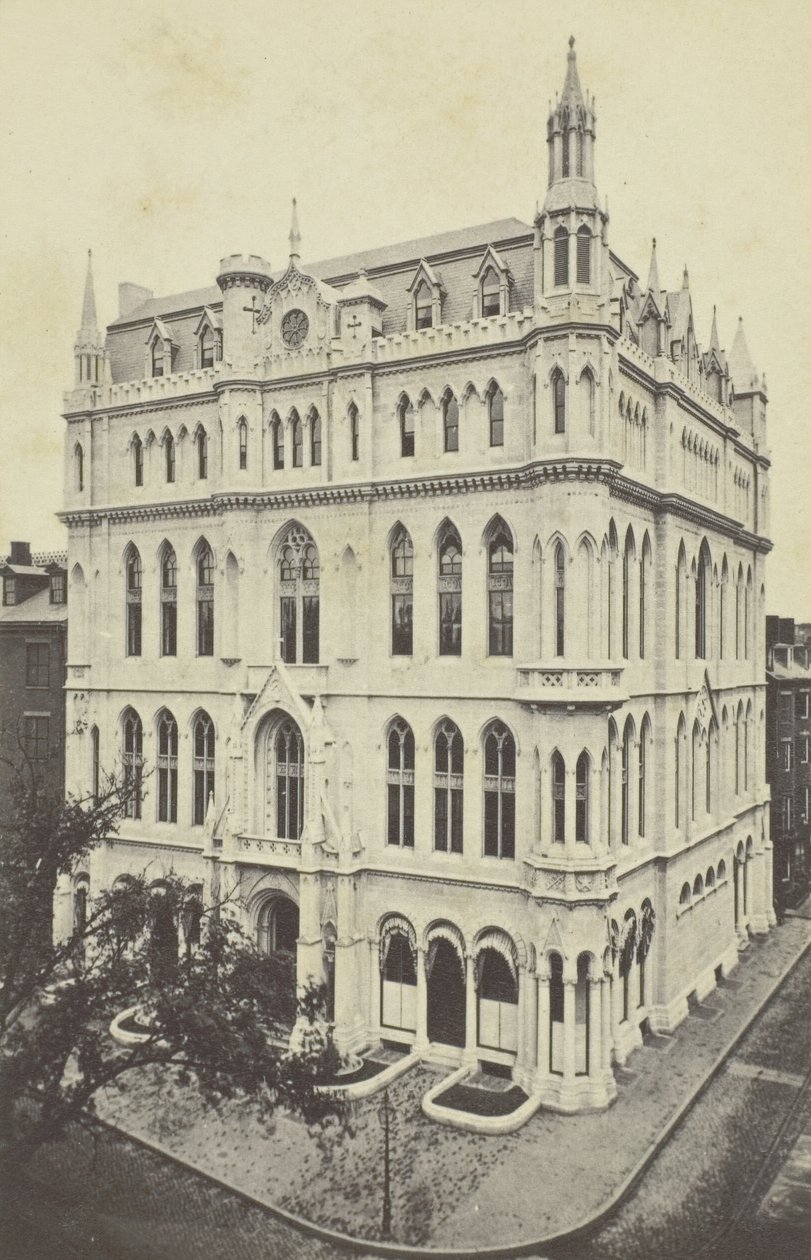 New Masonic Temple, Boston, 1860-tallet. av Joseph Ward