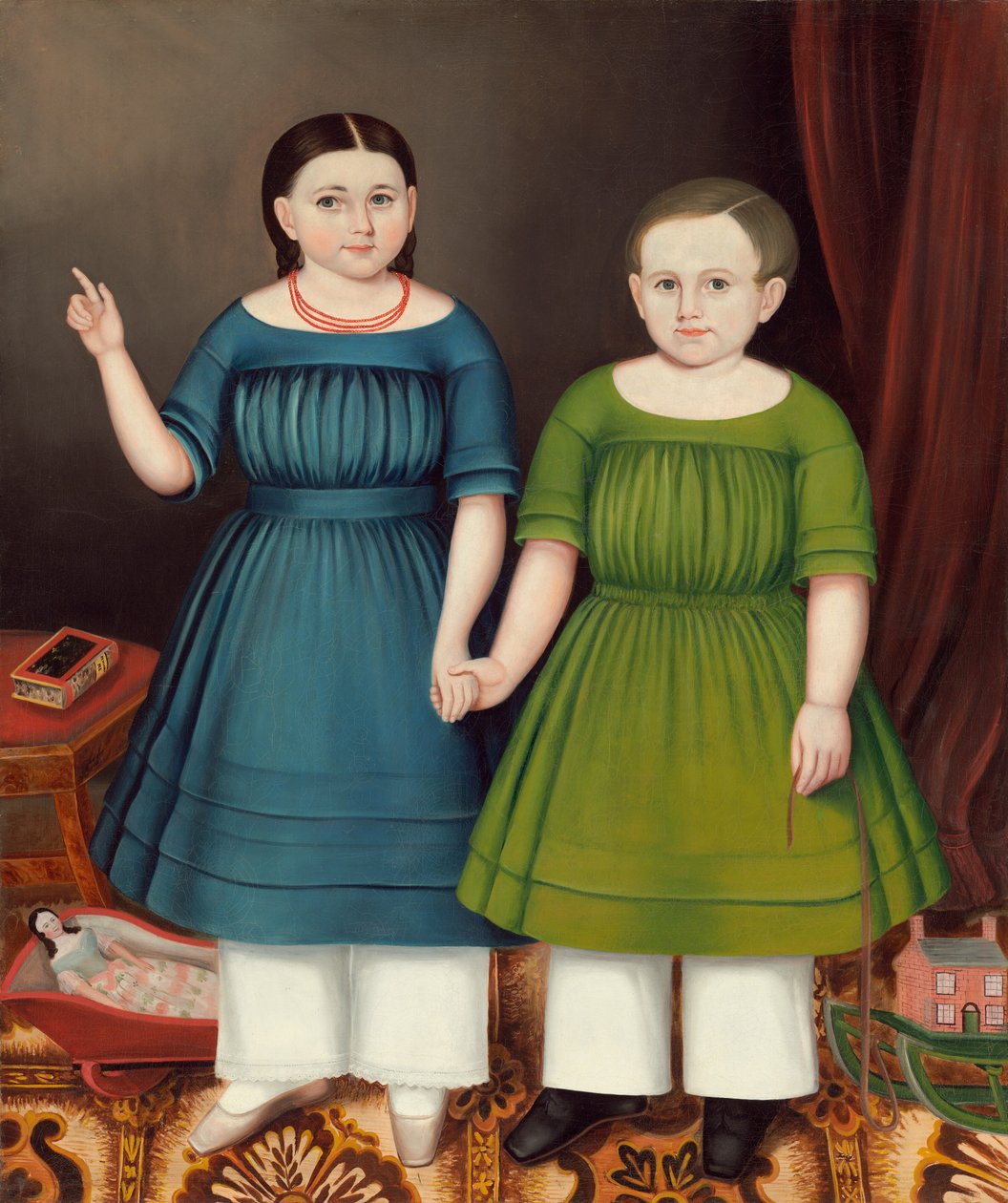 Mary og Francis Wilcox av Joseph Whiting Stock