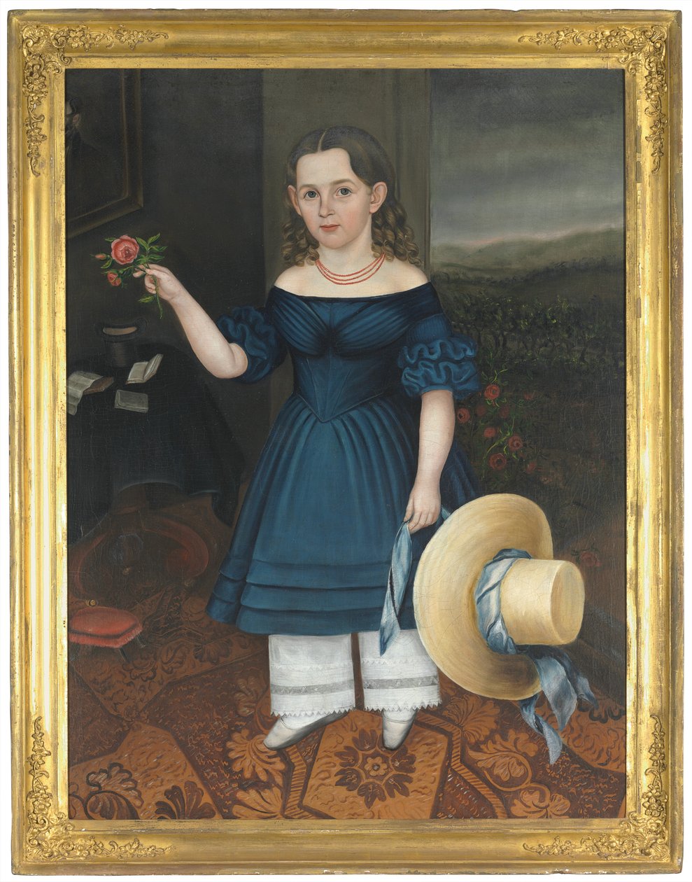 Portrett av Martha Otis Bullock av Joseph Whiting Stock
