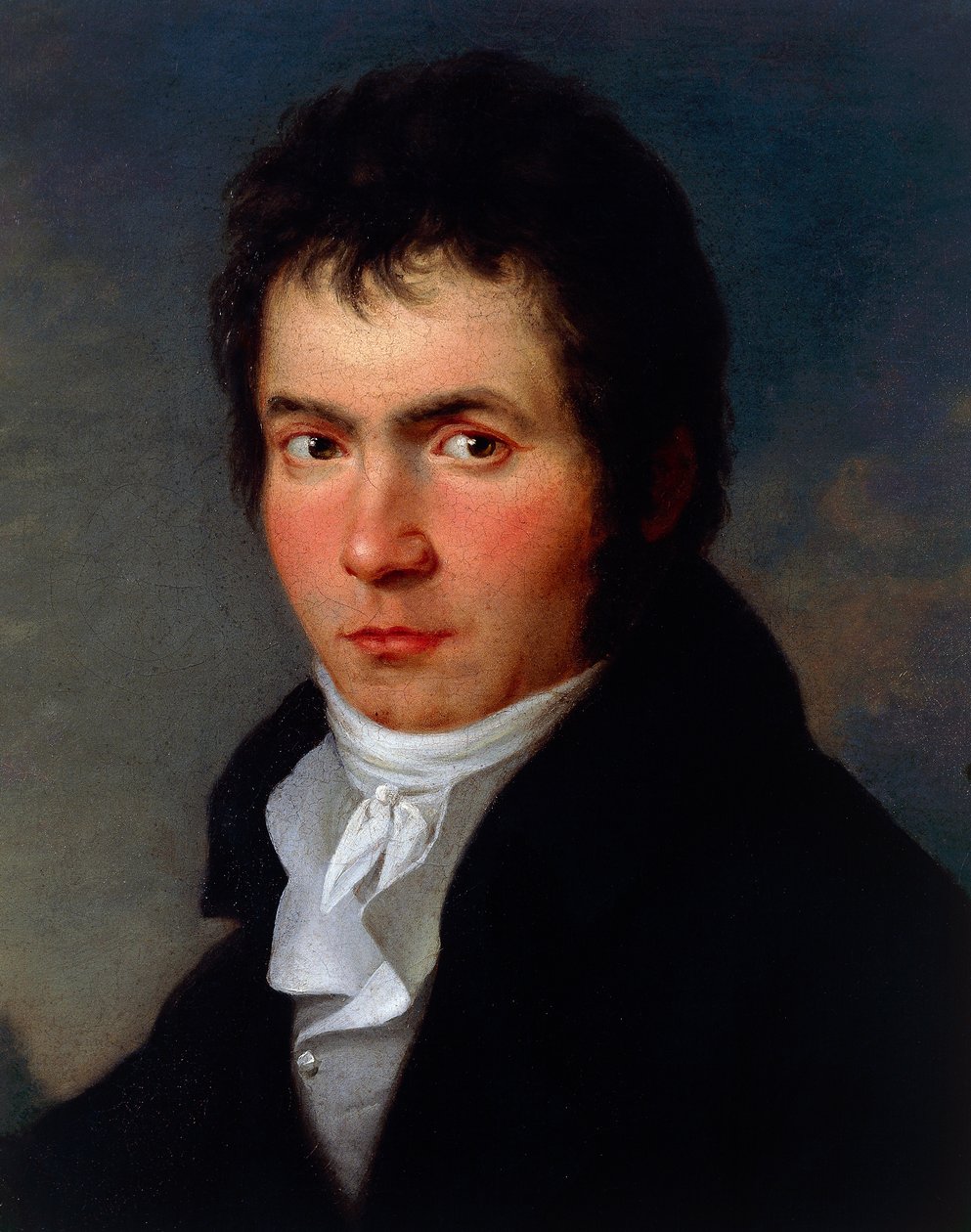 Portrett av Ludwig van Beethoven (Bonn av Joseph Willibrord Mahler