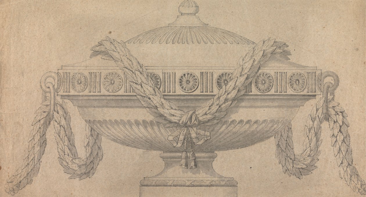 Design for en urne av Joseph Wilton