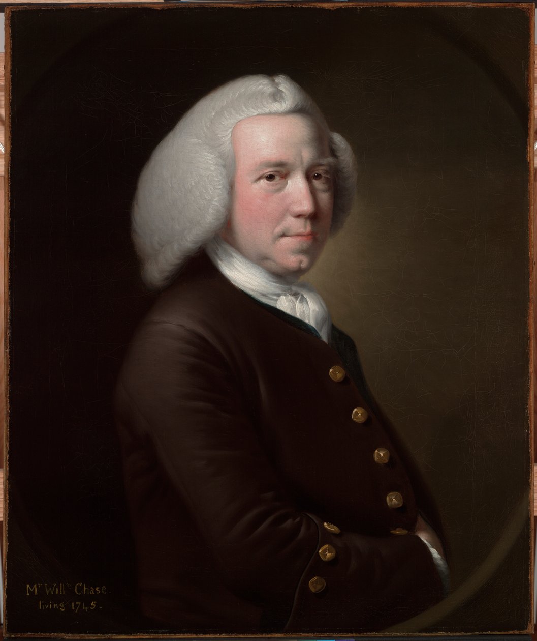 Portrett av Mr. William Chase, sr. av Joseph Wright of Derby